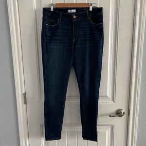 Loft women’s skinny crop jeans size 10